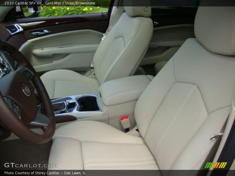 Gold Mist / Shale/Brownstone 2010 Cadillac SRX V6