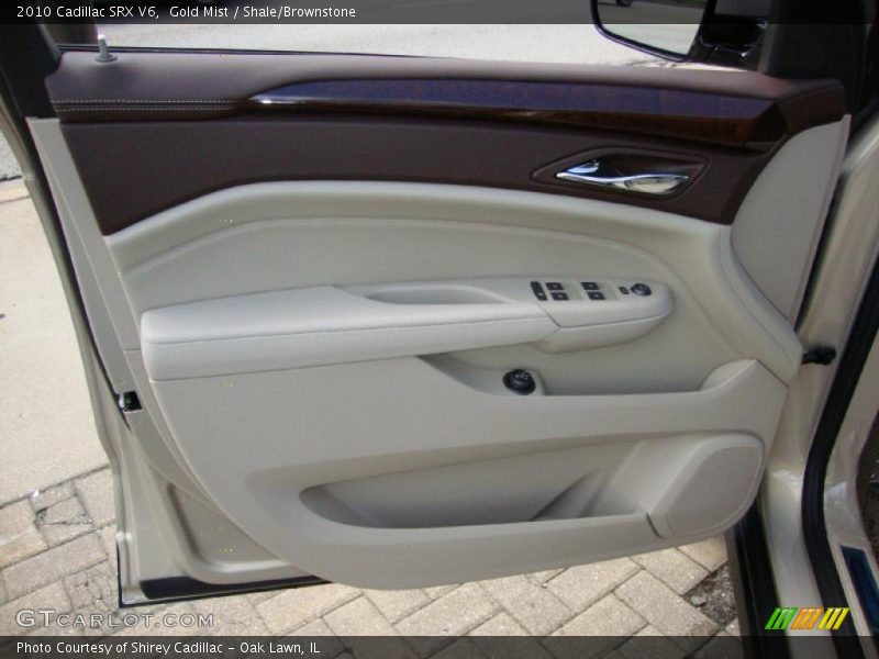 Gold Mist / Shale/Brownstone 2010 Cadillac SRX V6