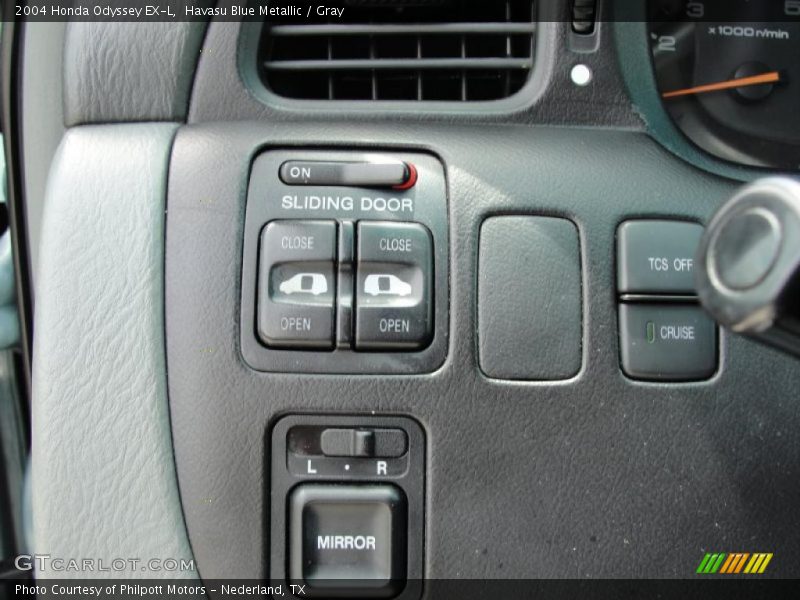 Havasu Blue Metallic / Gray 2004 Honda Odyssey EX-L