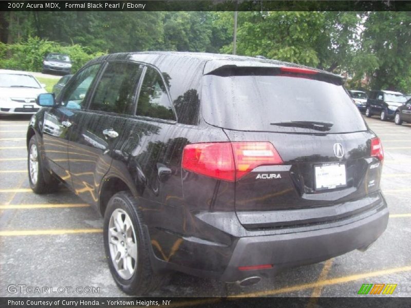 Formal Black Pearl / Ebony 2007 Acura MDX