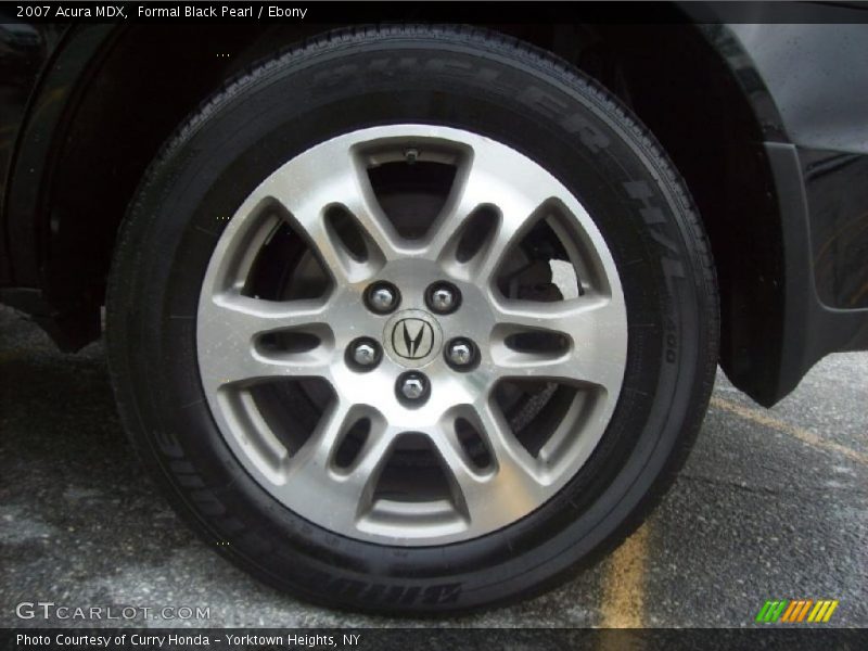 Formal Black Pearl / Ebony 2007 Acura MDX