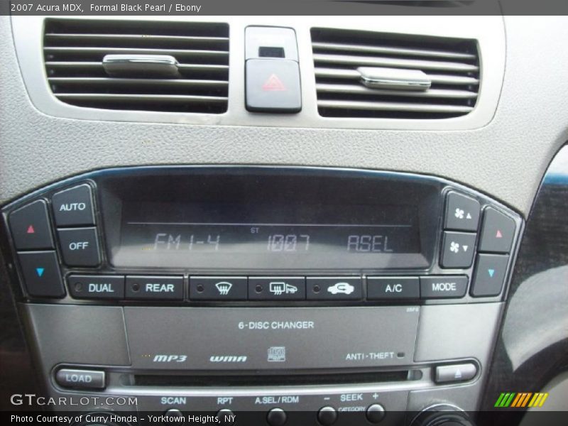 Formal Black Pearl / Ebony 2007 Acura MDX