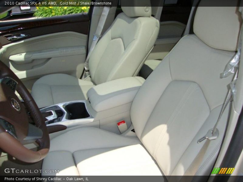 Gold Mist / Shale/Brownstone 2010 Cadillac SRX 4 V6 AWD