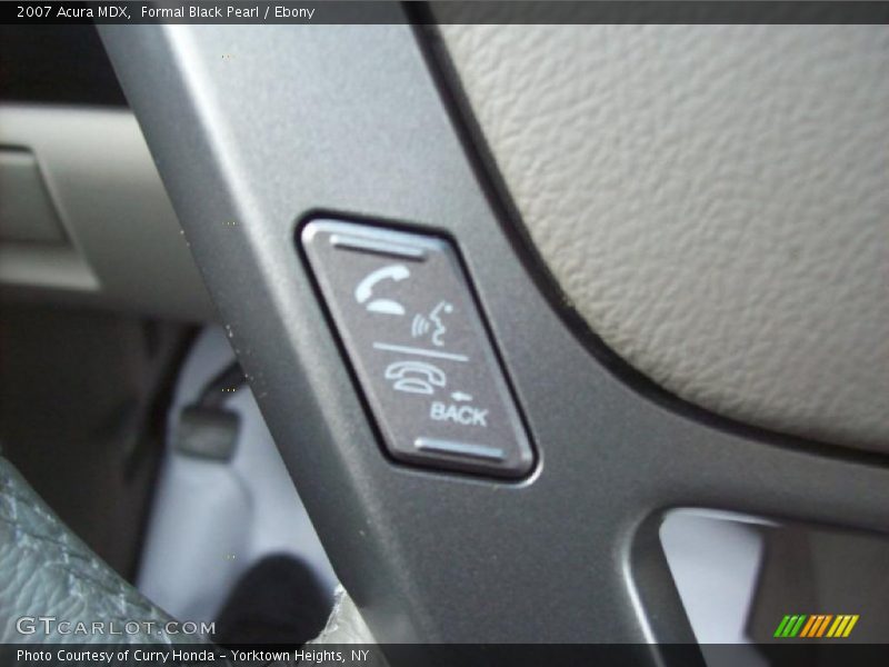 Formal Black Pearl / Ebony 2007 Acura MDX