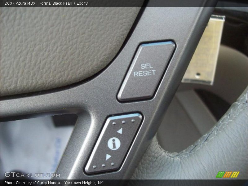 Formal Black Pearl / Ebony 2007 Acura MDX