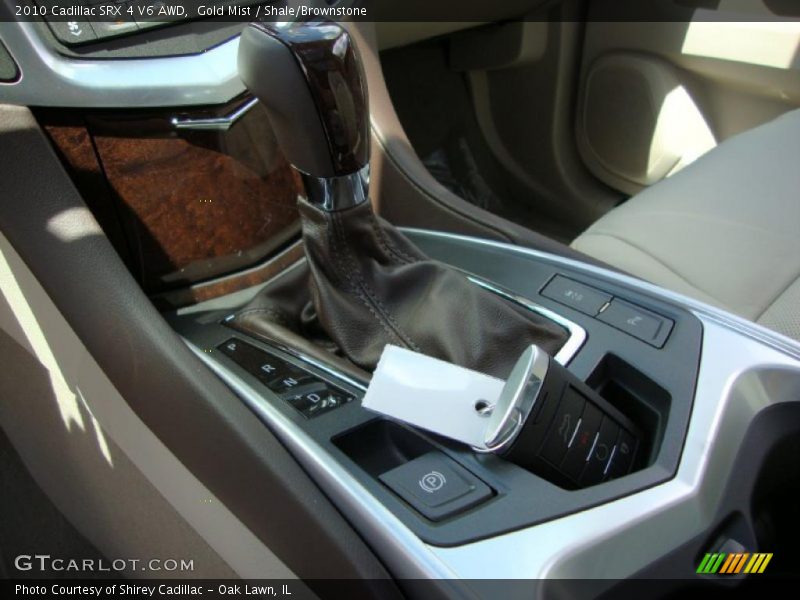 Gold Mist / Shale/Brownstone 2010 Cadillac SRX 4 V6 AWD