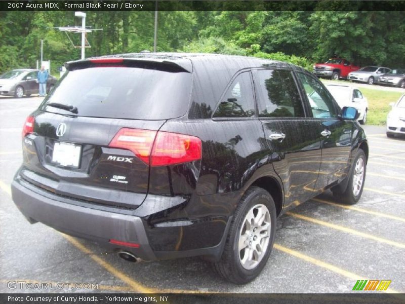 Formal Black Pearl / Ebony 2007 Acura MDX