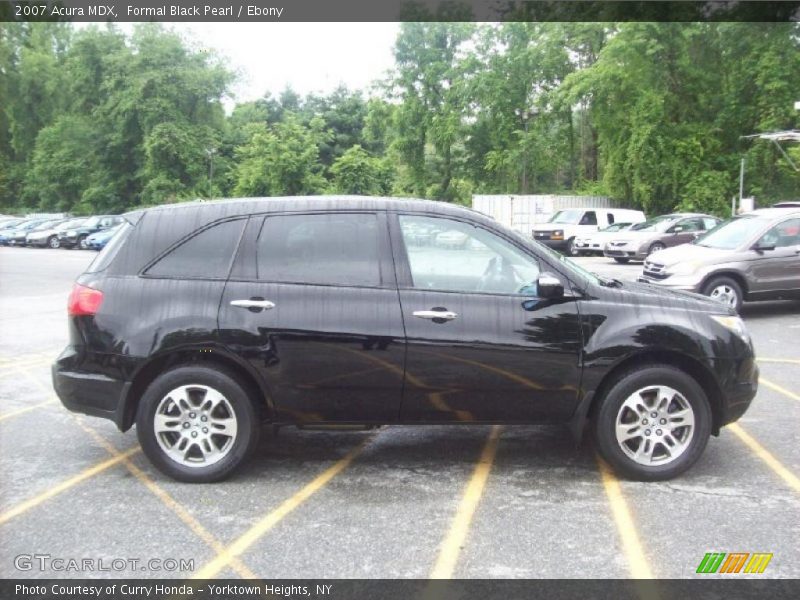 Formal Black Pearl / Ebony 2007 Acura MDX