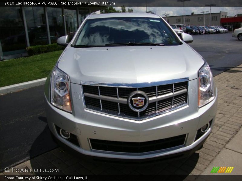 Radiant Silver / Ebony/Titanium 2010 Cadillac SRX 4 V6 AWD