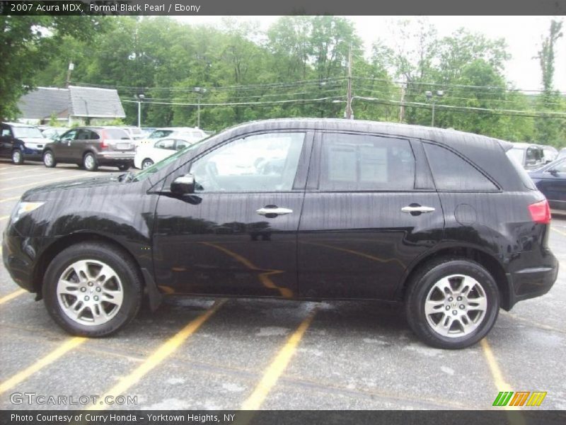 Formal Black Pearl / Ebony 2007 Acura MDX