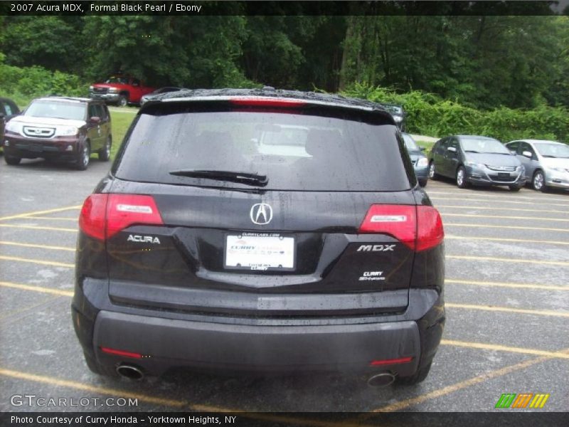 Formal Black Pearl / Ebony 2007 Acura MDX