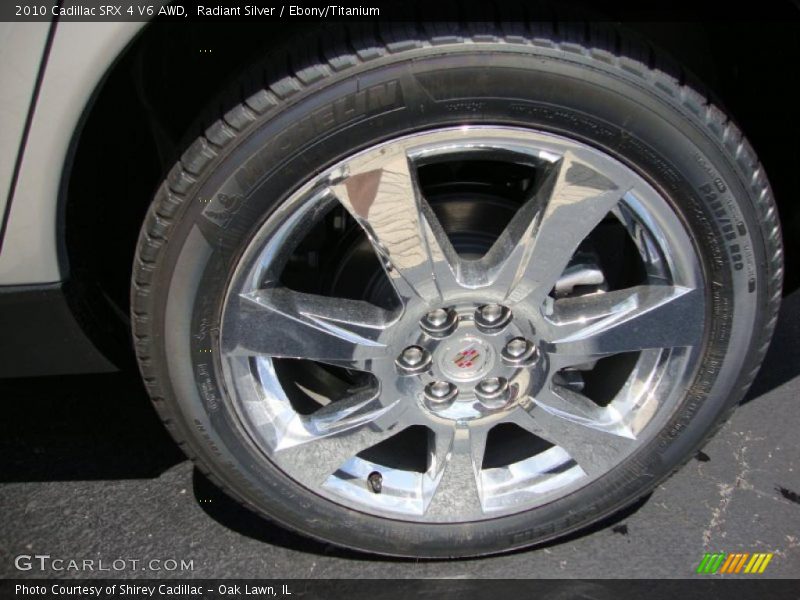 Radiant Silver / Ebony/Titanium 2010 Cadillac SRX 4 V6 AWD