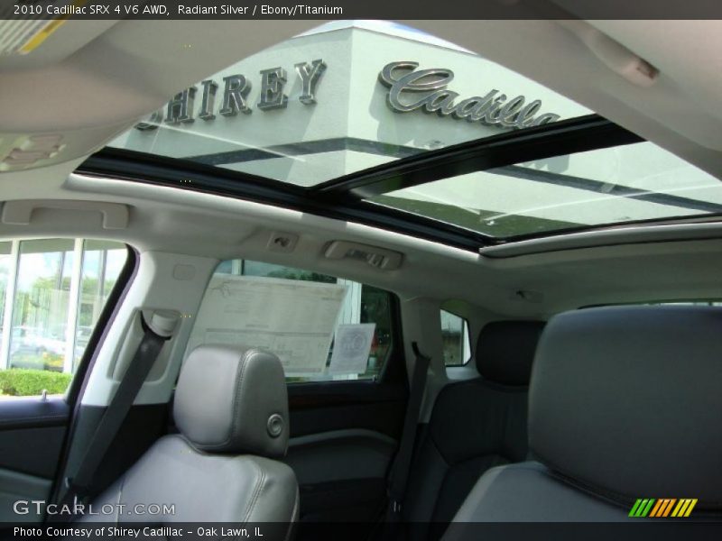 Radiant Silver / Ebony/Titanium 2010 Cadillac SRX 4 V6 AWD