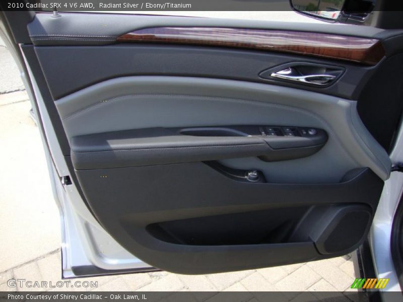Radiant Silver / Ebony/Titanium 2010 Cadillac SRX 4 V6 AWD