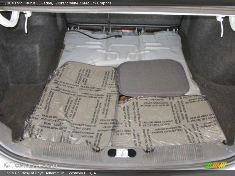 Vibrant White / Medium Graphite 2004 Ford Taurus SE Sedan