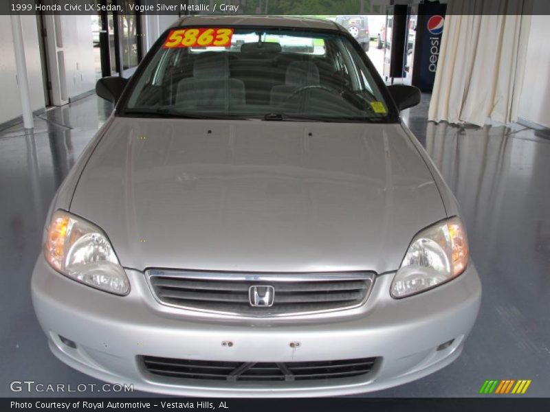 Vogue Silver Metallic / Gray 1999 Honda Civic LX Sedan