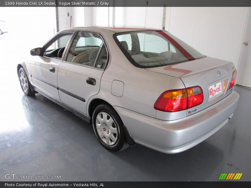 Vogue Silver Metallic / Gray 1999 Honda Civic LX Sedan