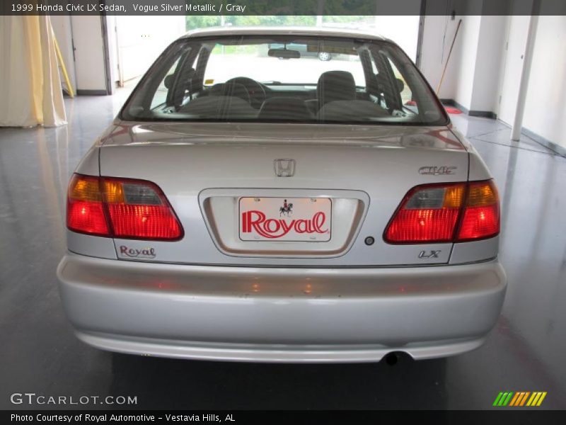 Vogue Silver Metallic / Gray 1999 Honda Civic LX Sedan