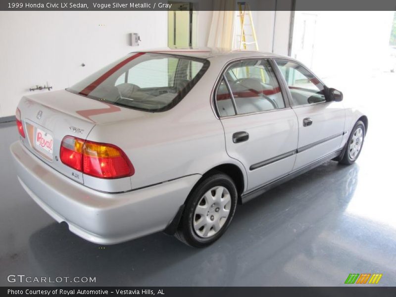 Vogue Silver Metallic / Gray 1999 Honda Civic LX Sedan