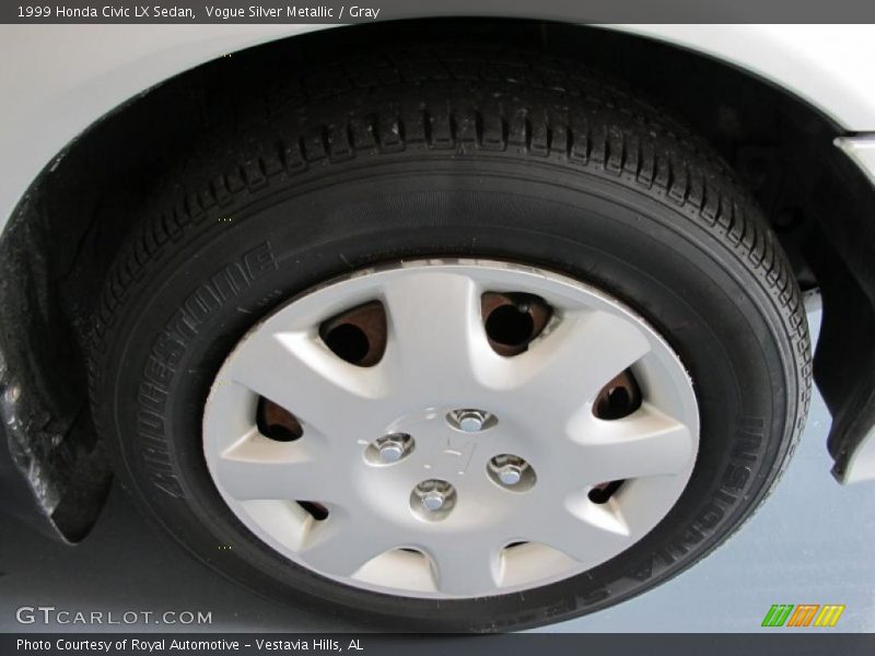 Vogue Silver Metallic / Gray 1999 Honda Civic LX Sedan