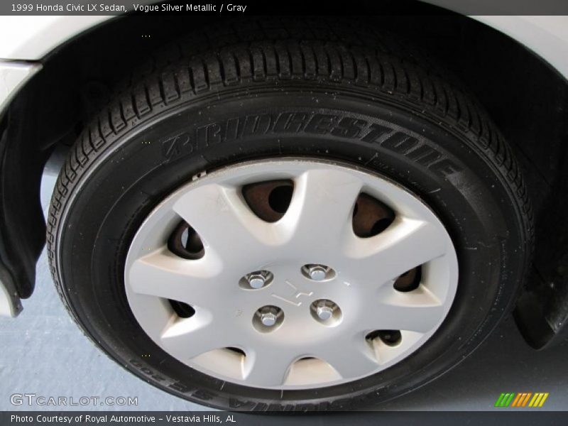 Vogue Silver Metallic / Gray 1999 Honda Civic LX Sedan