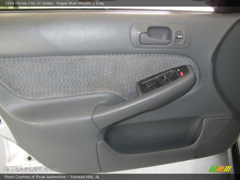 Vogue Silver Metallic / Gray 1999 Honda Civic LX Sedan