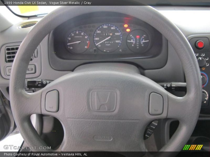 Vogue Silver Metallic / Gray 1999 Honda Civic LX Sedan