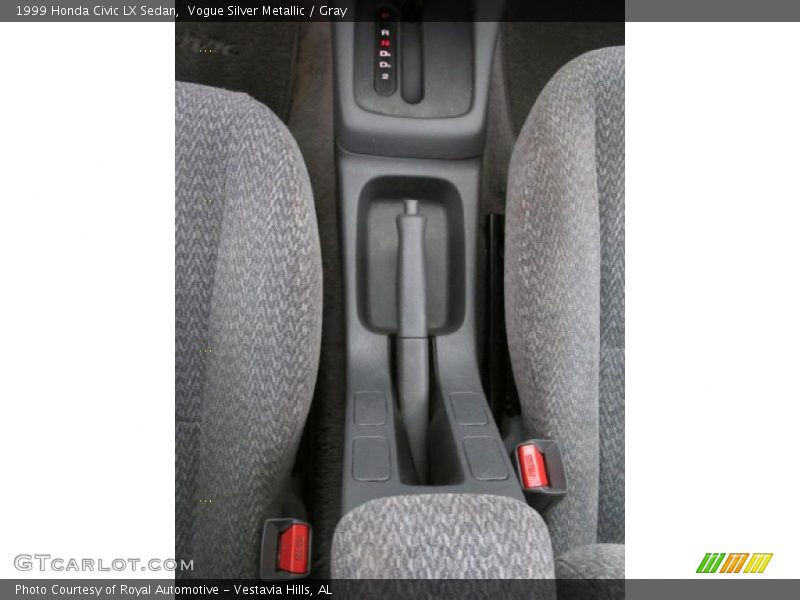 Vogue Silver Metallic / Gray 1999 Honda Civic LX Sedan