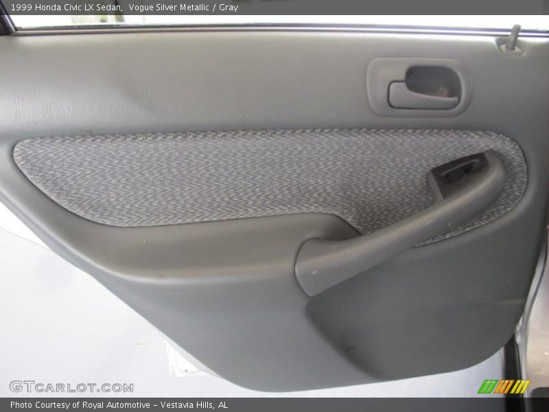 Vogue Silver Metallic / Gray 1999 Honda Civic LX Sedan