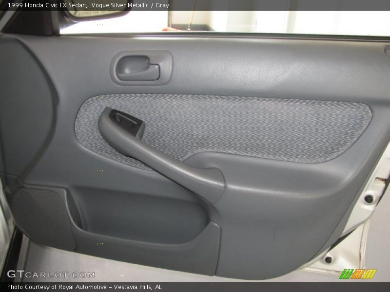 Vogue Silver Metallic / Gray 1999 Honda Civic LX Sedan