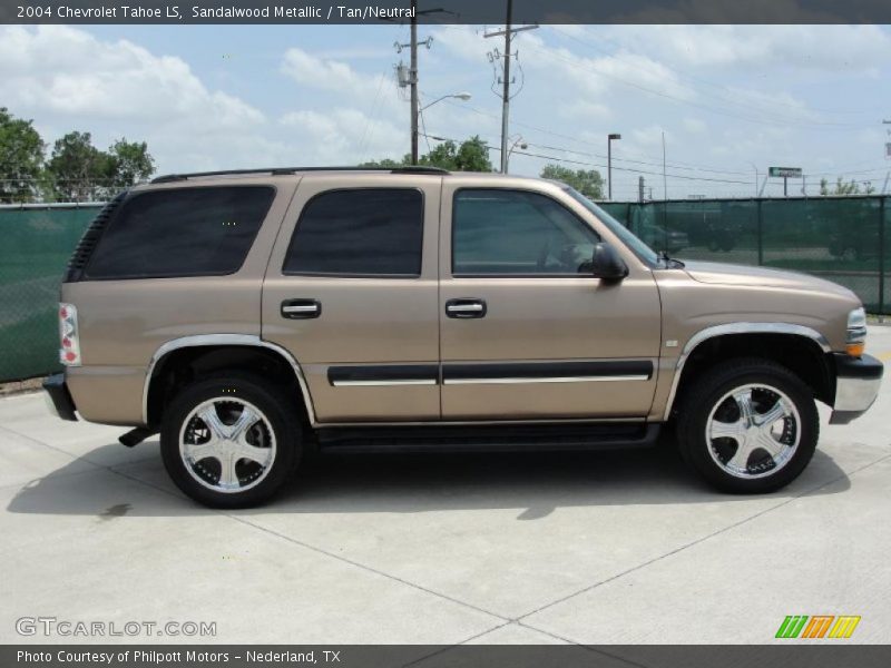 Sandalwood Metallic / Tan/Neutral 2004 Chevrolet Tahoe LS