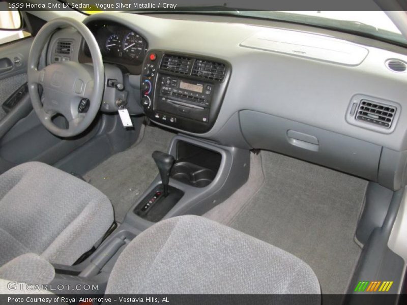 Vogue Silver Metallic / Gray 1999 Honda Civic LX Sedan