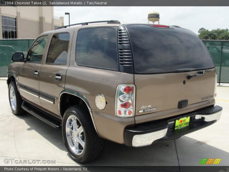 Sandalwood Metallic / Tan/Neutral 2004 Chevrolet Tahoe LS