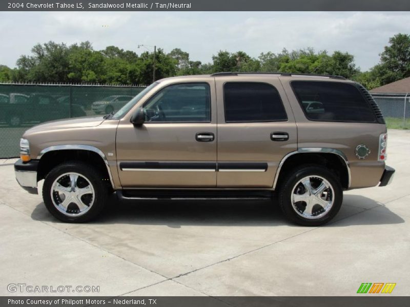 Sandalwood Metallic / Tan/Neutral 2004 Chevrolet Tahoe LS
