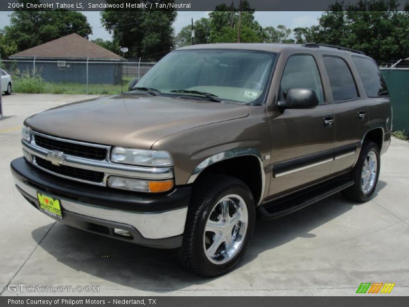 Sandalwood Metallic / Tan/Neutral 2004 Chevrolet Tahoe LS