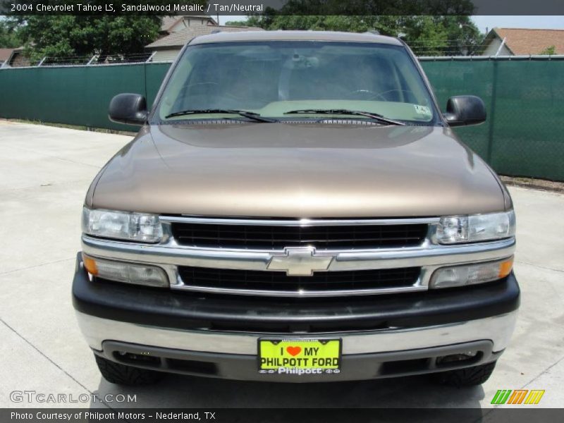 Sandalwood Metallic / Tan/Neutral 2004 Chevrolet Tahoe LS