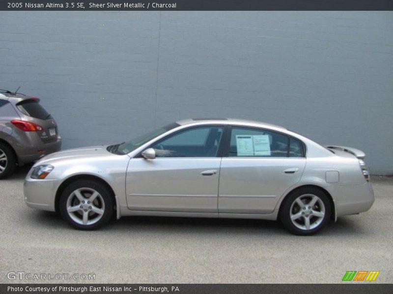Sheer Silver Metallic / Charcoal 2005 Nissan Altima 3.5 SE