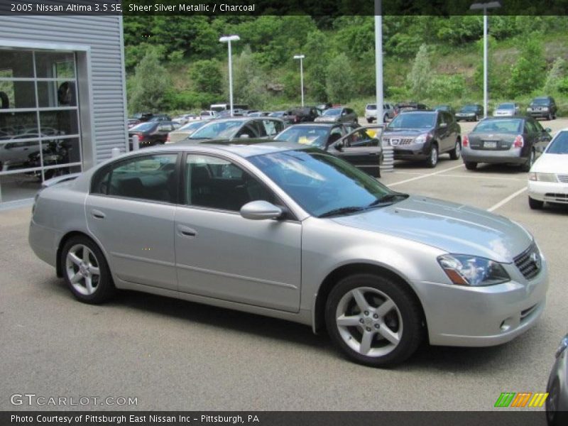 Sheer Silver Metallic / Charcoal 2005 Nissan Altima 3.5 SE