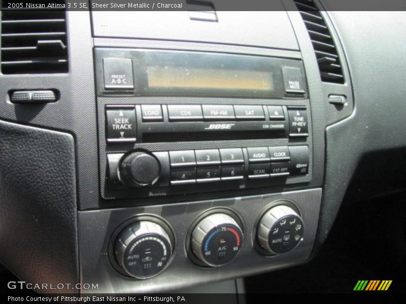 Sheer Silver Metallic / Charcoal 2005 Nissan Altima 3.5 SE