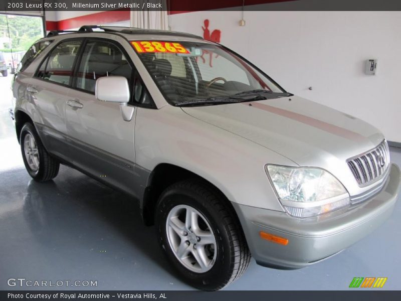 Millenium Silver Metallic / Black 2003 Lexus RX 300