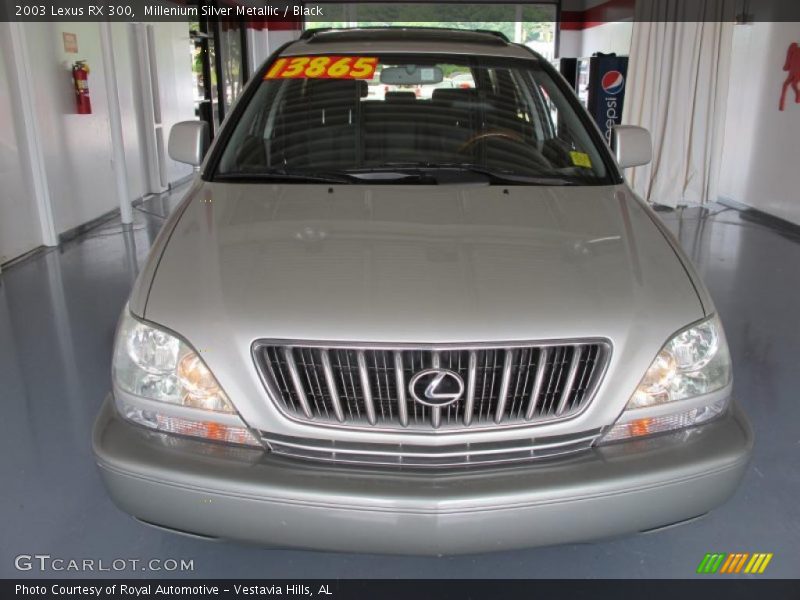 Millenium Silver Metallic / Black 2003 Lexus RX 300