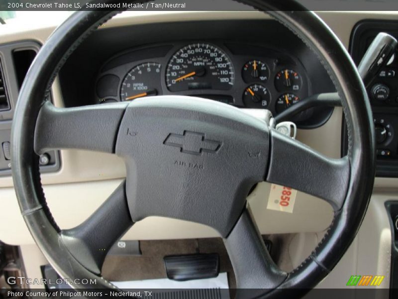 Sandalwood Metallic / Tan/Neutral 2004 Chevrolet Tahoe LS