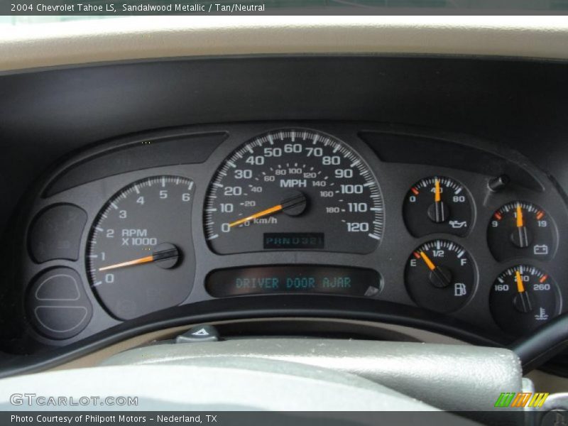 Sandalwood Metallic / Tan/Neutral 2004 Chevrolet Tahoe LS