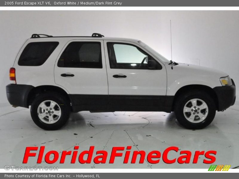 Oxford White / Medium/Dark Flint Grey 2005 Ford Escape XLT V6