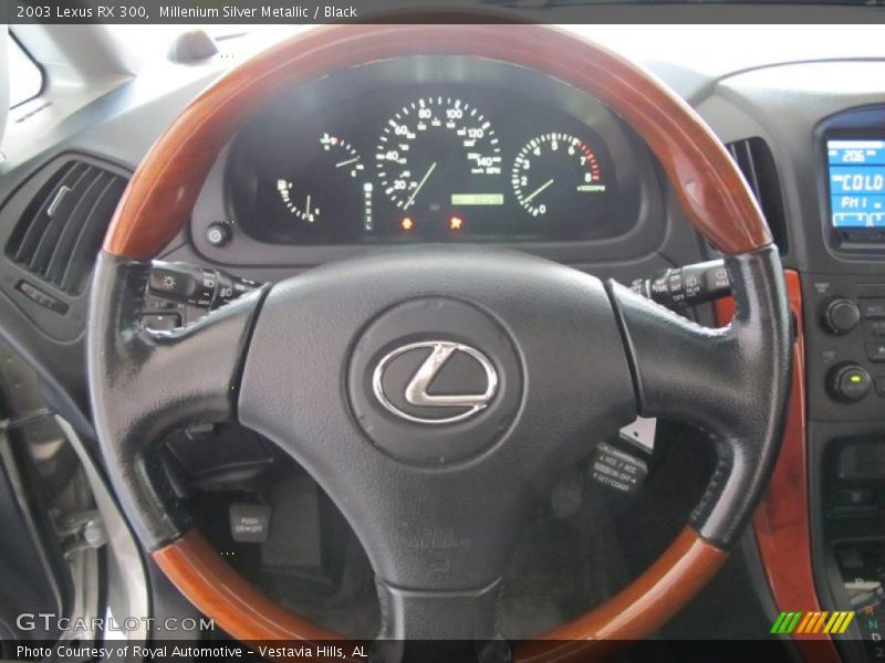 Millenium Silver Metallic / Black 2003 Lexus RX 300
