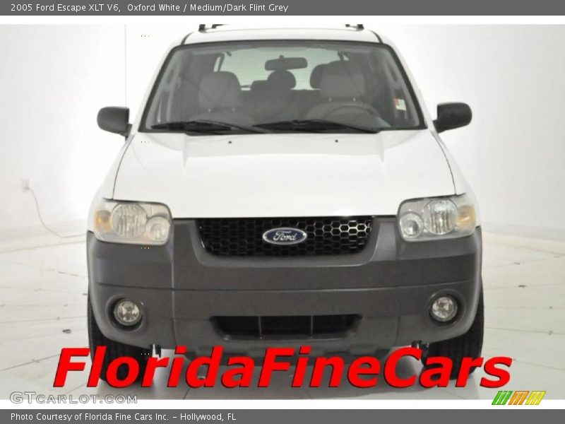 Oxford White / Medium/Dark Flint Grey 2005 Ford Escape XLT V6