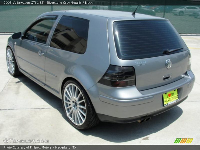 Silverstone Grey Metallic / Black 2005 Volkswagen GTI 1.8T