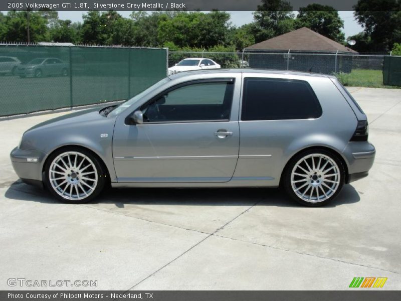 Silverstone Grey Metallic / Black 2005 Volkswagen GTI 1.8T