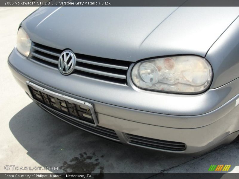 Silverstone Grey Metallic / Black 2005 Volkswagen GTI 1.8T