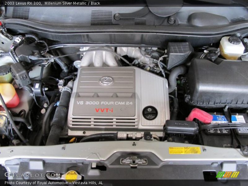 Millenium Silver Metallic / Black 2003 Lexus RX 300